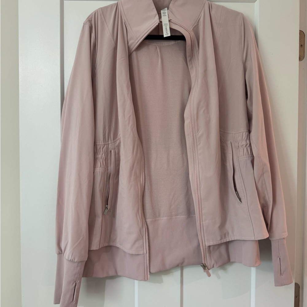 Lululemon Athletica Pink Utility Jacket Lightweight and Contemporary